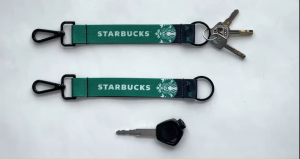 สายคล้องกุญแจ พวงกุญแจ STARBUCKS สินค้าพร้อมส่ง (มีเก็บปลายทางCOD)