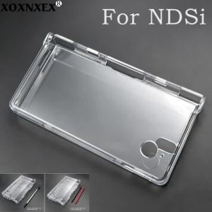 For NDSi Clear Crystal Hard Case Transparent Protective Shell/ Screen Film/ Stylus Pen/ Game Console Accessories