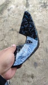 Forged biru cover stang kecil nmax old