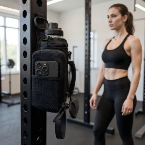 A Magnetic Fitness Bag for Both Men and Women Featuring an Adjustable Shoulder Strap a Magnetic Bag for Holding Office Water B