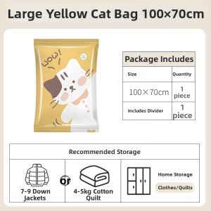 Thickened Enlarged Vacuum Storage Bag for Clothes and Duvets