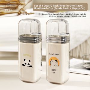 MODERN SWEETHOME | Portable Three-in-One Travel Toiletry Set