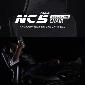 Rexus Ergonomic Office Chair NC-5 MAX / NC5 MAX - Furniture Kursi Kantor Ergonomis