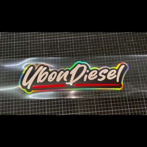 สติ๊กเกอร์แต่งรถ [ข้อความตามสั่ง] Set1 งานตัดประกอบ สะท้อนแสง โฮโลแกรม สติ๊กเกอร์ติดรถ ติดหลังรถกระบะ ติดหลังรถเก๋ง ติดท้ายรถ แต่งซิ่ง