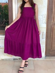 Talia Dress || Dress Tali Aksen Ruffle | Long Dress Basic