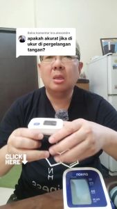 KING Alat cek tekanan darah Tensimeter Digital Pergelangan Tangan Akurat tinggi otomatis bersuara