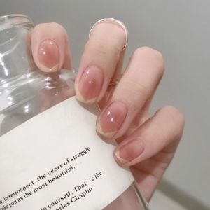 【Free Glue】24 pcs Press On Nails with glue False Nails/Artificial Nail/ Kuku Palsu dengan gam/假指甲/美甲片/穿戴甲片/指甲贴片