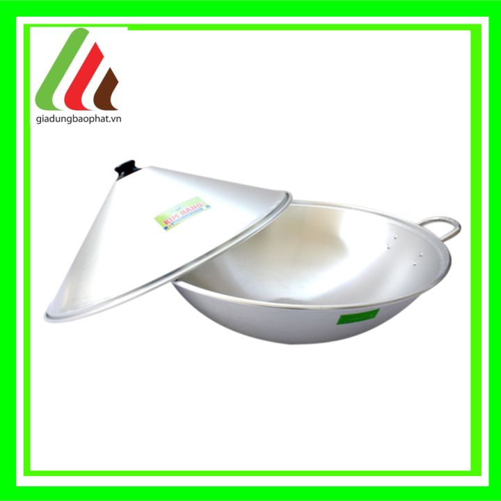 Chảo nhôm công nghiệp Kim Hằng Chính hãng size 50 60 70 80