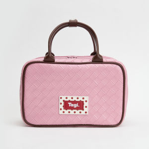 Tagi. Inspire Picnic Bowling Cosmetic Bag / Imagine Butterfly Mirror Charm