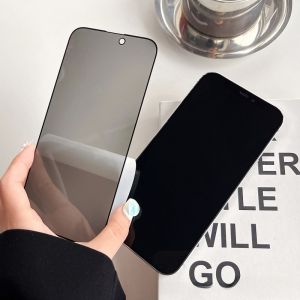 Full Screen Coverage Black Privacy Screen Protector Film for 7 plus Tempered Glass Mobile Phone Screen Guard