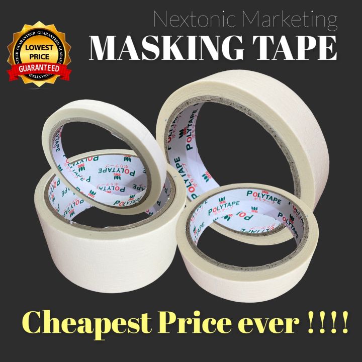 Masking Tape Polytape Brand (General Purposes) | Lazada PH