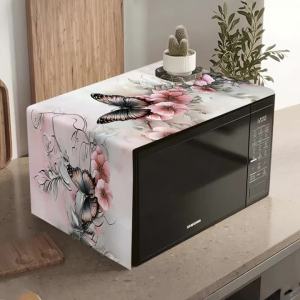 35x85cm Đa Năng Polyester Vỏ Lò Vi Sóng Chống Bụi Chống Dầu In Hỗn Hợp Bảo Vệ Thiết Bị Nhà Bếp Để Trang Trí Nhà Cửa