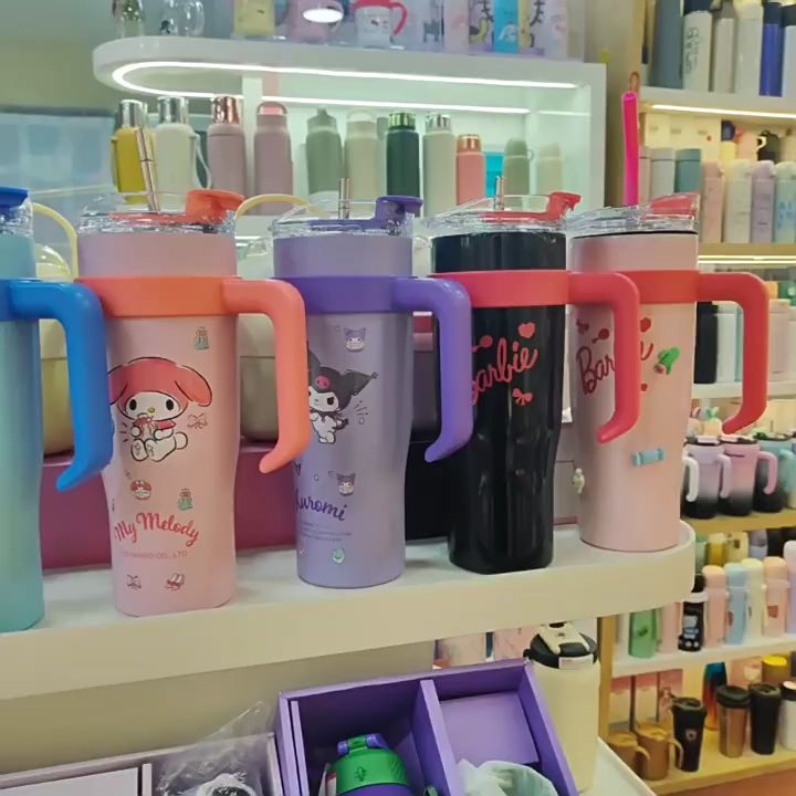 🥤 แก้วเก็บอุณหภูมิ อย่างดี SANRIO มีทั้งหมด 7 ลาย สแตนเลส 304 พร้อมด้าน ...