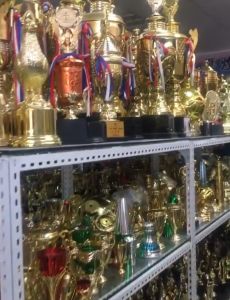 Cúp bóng đá cúp c1 kim loại mạ vàng trao tặng giải đấu đủ kích cỡ thiết kế miễn phí miếng dán chân cúp