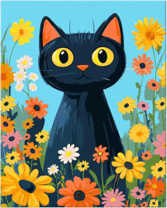 BILIBILI | Animal Diy Painting Kit For Adults，Paint By Numbers Canvas Acrylic Painting，Handmade Gift Decorative Paintings