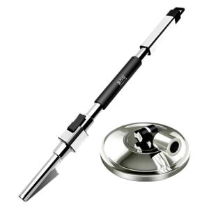 Automatic Dewatering Handless Broom Pole for Home Use Single Ground Mop Cloth Rod Stainless Steel High End Aluminum Alloy
