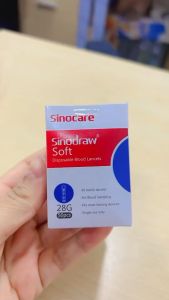 ชุดเซ็ทสุดคุ้ม ปากกาสปริงพร้อม เข็มปลอดเชื้อ Sinocare จำนวน 300 ชิ้น (จำนวน 6  กล่อง)