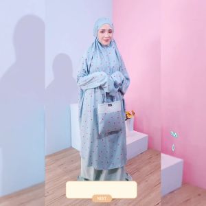 Mukena Bali HDM Tulip By Zahwa Bahan Rayon Janger Untuk Remaja Dan Dewasa Murah Kekinian