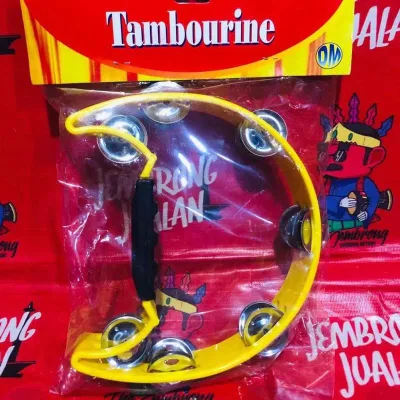 TAMBOURINE KECREK TAMBORINE DOUBLE MARKIS MARAWIS HADROH BERKUALITAS PERKUSI KICRIK TAMBORIN ICIK ICIK MURAH
