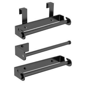 [Winnereco Flagship Mall]Bathroom and Kitchen Self-Adhesive Tissue Dispenser Rust-Resistant Durable Material