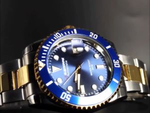 SUBMARINE Men Watch Fashion Quartz Analog Metal Stainless Steel Bracelet Waterproof Jam Tangan Lelaki J-219-MD-MT/MT(A)