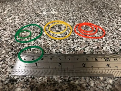 1KG DÂY THUN XANH