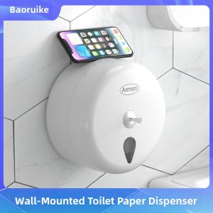 Space Saving Center Pull Tissue Box Wall Mounted
