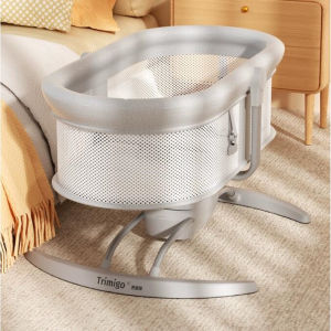 เปลเปลโยกทารกแรกเกิดเก้าอี้โยกเปลไฟฟ้าเตียงโยกมัลติฟังก์ชันทารกแรกเกิดเปลโยกเก้าอี้เอนนอนเด้ง รีโมทคอนโทรล