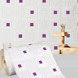 Giấy Dán Tường 3D Chống Thấm Nước Chống Ẩm Có Hoa Văn Gạch Cho Phòng Khách Phòng Ngủ Nhà Bếp Phong Cách Hiện Đại Tự Dính Trang Trí Tường Nền