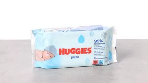 Huggies Pure Baby Wipes 56 Wipes baby cleansing wipes Hypoallergenic for newborns & Sensitive skin 1 pack