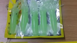 5pcs/lot Glow in The Dark Luminous Rubber Octopus Artificial Soft Bait Squid Fishing Trolling Leurre Fishing Tackle Accessories