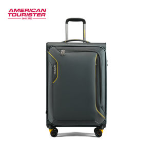 American Tourister | Mens Soft Shell Large Capacity Business Travel Suitcase 26 Inches | A Great Pick for 20 inch luggage Lovers
