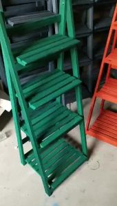 Folding Creative Wooden Plant Stand