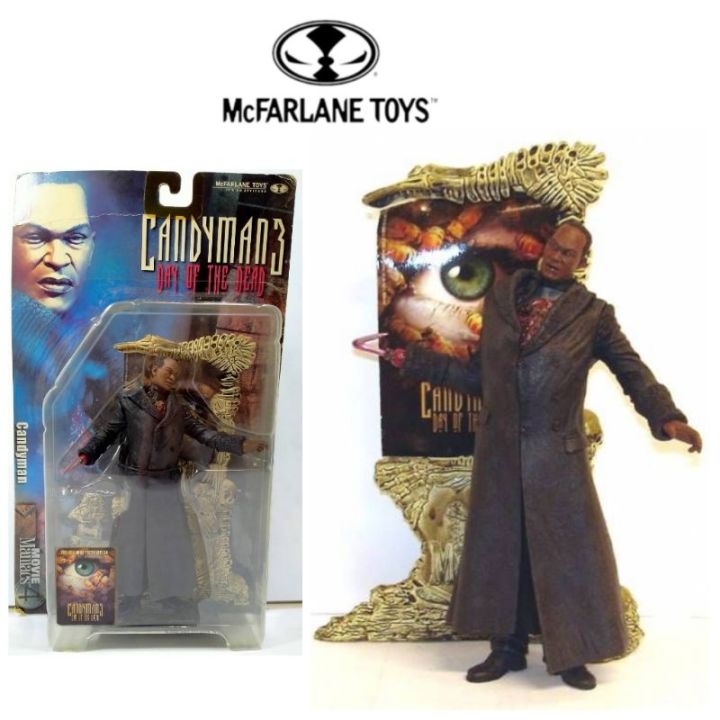 McFarlane Toys 2001 Movie Maniacs 4 Candyman 3 Day Of The Dead