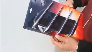 Bộ 2 mang cá 4T dán sườn giả hốc gió trang trí ô tô tạo điểm nhấn cho xế yêu