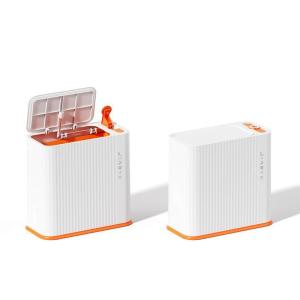 Multifunctional trash can for home use suitable for bathroom bedroom living room kitchen and narrow spaces large capacity with a press mechanism.