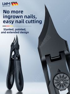 LHM | Oblique Large Mouth Anti-splash Self-locking Nail Clippers
