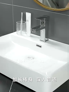 ที่ขจัดท่อตัน เส้นผม ขน แปรงทำความสะอาดท่อ งูเหล็ก ท่อตัน