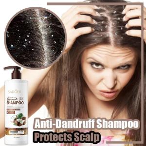 Hair Growth Coconut Shampoo Anti-Dandruff Natural Coconut Oil Repairing Hydrating Deep Damage Repair Smooth Fluffy Hair Care 500g 椰子洗发水蓬松柔顺