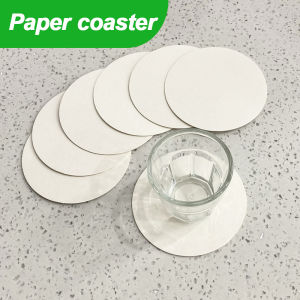 Wholesale 250PCs Round Absorbent Paper Coaster Restaurant Bar Beer Coasters Mat Coffee Cup Paper Coasters for Drinks