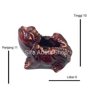 Asbak Murah Unik Aesthetic Motif Kodok