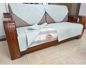 Nệm Ghế Sofa Bằng Vải Cotton Nguyên Chất Dày Màu Xám Đa Năng Dùng Trong Mọi Mùa Có Thể Giặt Máy Phong Cách Tối Giản