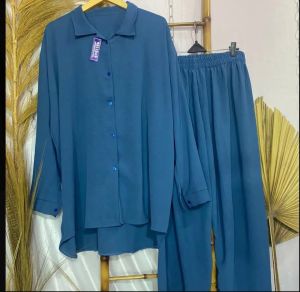 Setelan jumbo lengan panjang XXXXL LD 130 - 140 cm