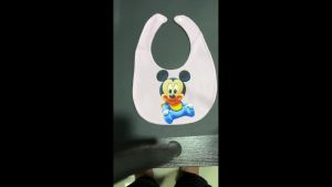 Disney | Newborn Baby Cotton Bibs Baby Silver Pacifiers and Pacifier Holders Newborn Hiccup Cloths Infant Saliva Towels Feeding Materials