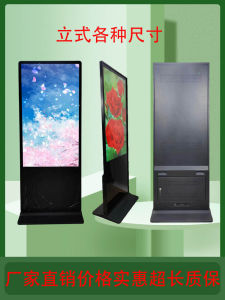 Floor-Standing Advertising Machine 43 Inch Touch Screen Video Player Vertical Structure Commercial Display LED Model