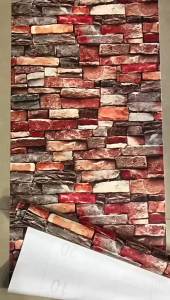 Stone Peel and Stick Wallpaper Decoration Stone Wallpaper Self-Adhesive Wall Paper for Home Decor TV Wall Easy To Peel Stick