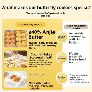 XIAOYAOZONG | Hong Kong Specialty Independently Packed Butterfly Crisp