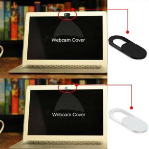 1/3pcs Black Plastic Webcam Cover Anti-hacker Shutter Privacy Protection Slide Shutter Shield Smartphone Laptop Desktop Camera