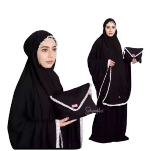 BEST SELLER MUKENA JUMBO POLOS RENDA TERBARU/ MUKENA TRAVELING TERMURAH