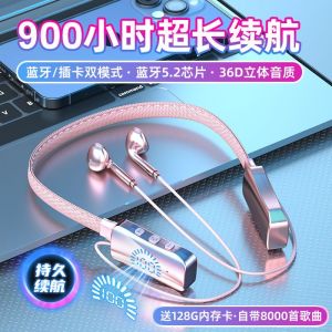 High-End Noise Reduction Bluetooth Neckband Sports Wireless Running Earphones Dual Channel Long Battery Life IPX7 Waterproof